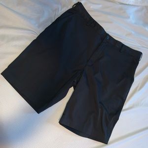 Black Nike Golf DriFit shorts